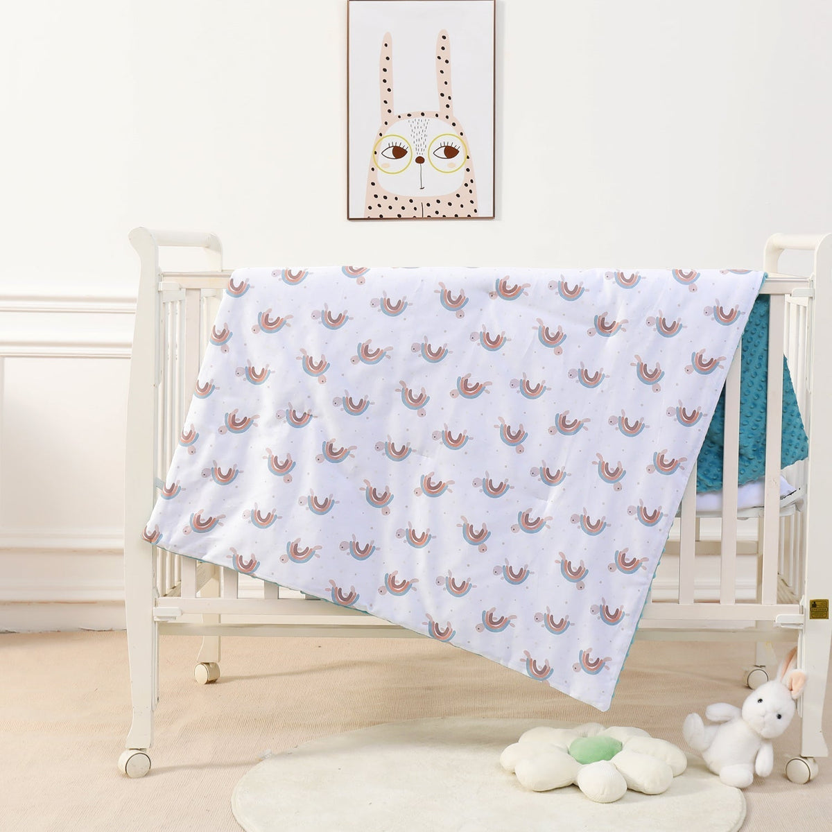 Couverture en Coton et Minky