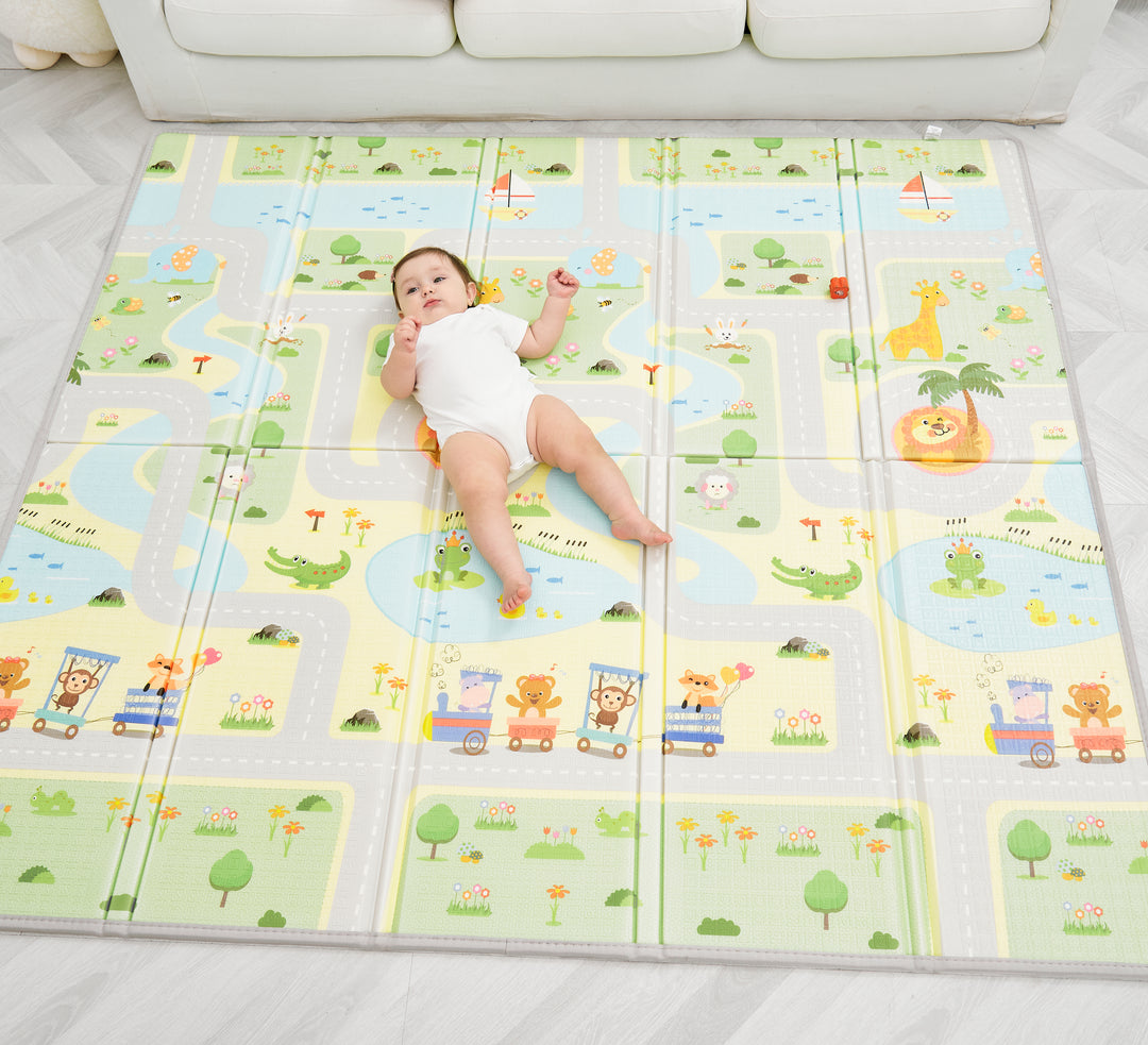 Tapis de Jeu en mousse, épais et pliable - Superbe Bébé#couleur_road