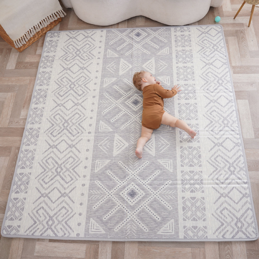 Tapis de Jeu en mousse, épais et pliable - Superbe Bébé#couleur_nordic