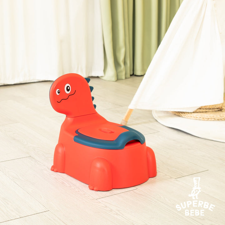 Pot bébé d'apprentissage de la propreté - DINO#couleur_red