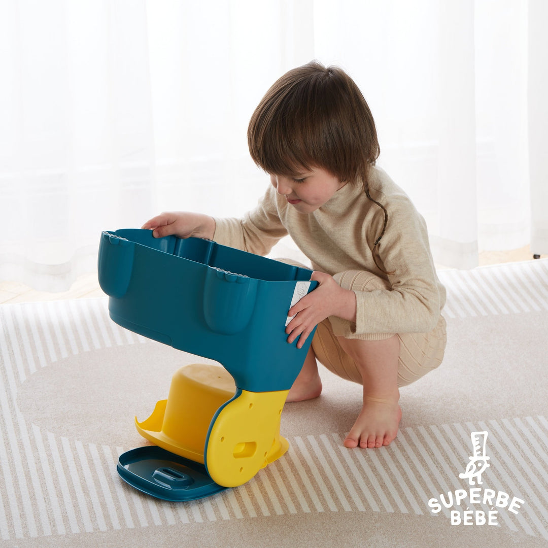 Pot bébé d'apprentissage de la propreté - DINO#couleur_blue