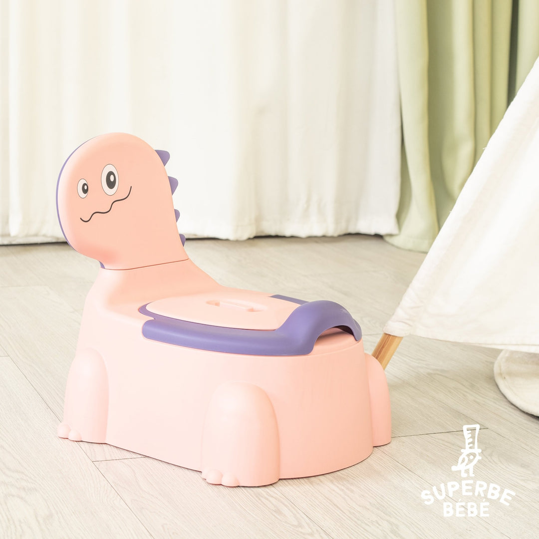 Pot bébé d'apprentissage de la propreté - DINO#couleur_pink