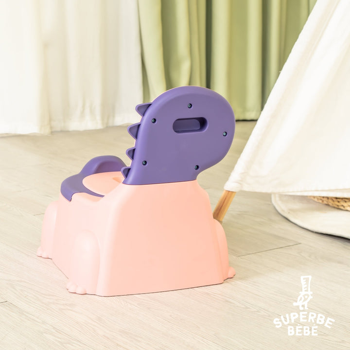 Pot bébé d'apprentissage de la propreté - DINO#couleur_pink