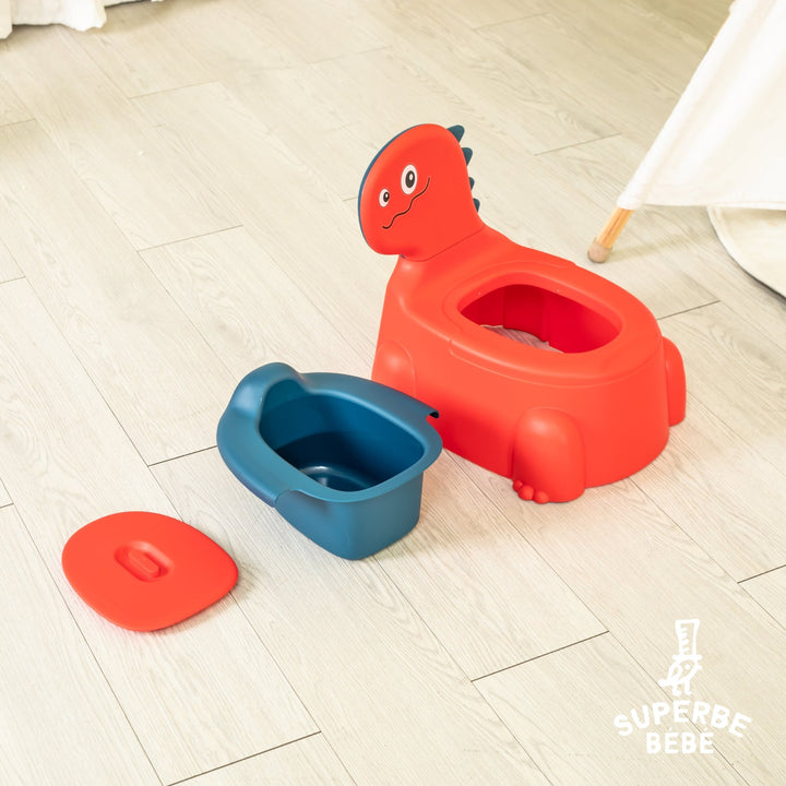 Pot bébé d'apprentissage de la propreté - DINO#couleur_red