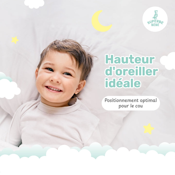 Oreiller Blanc - Superbe Bébé