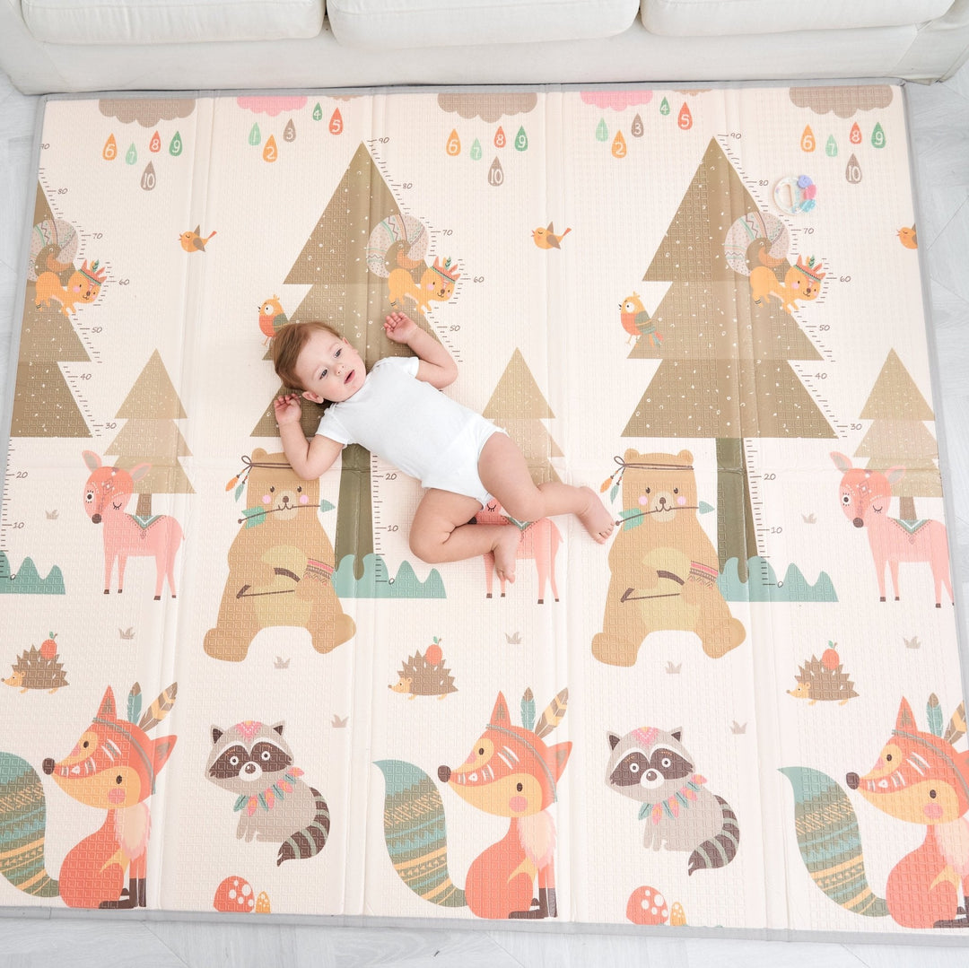 Tapis de Jeu en mousse, épais et pliable - Superbe Bébé#couleur_indians